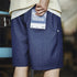 Retro Washed Denim Shorts – Men’s Loose Fit Tencel-Blend with Elastic Waist